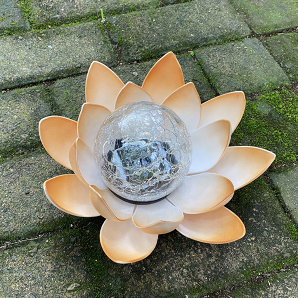 Lotus geformte Garten Solar le – Outdoor Lighting Halloween Bewertung und Preis