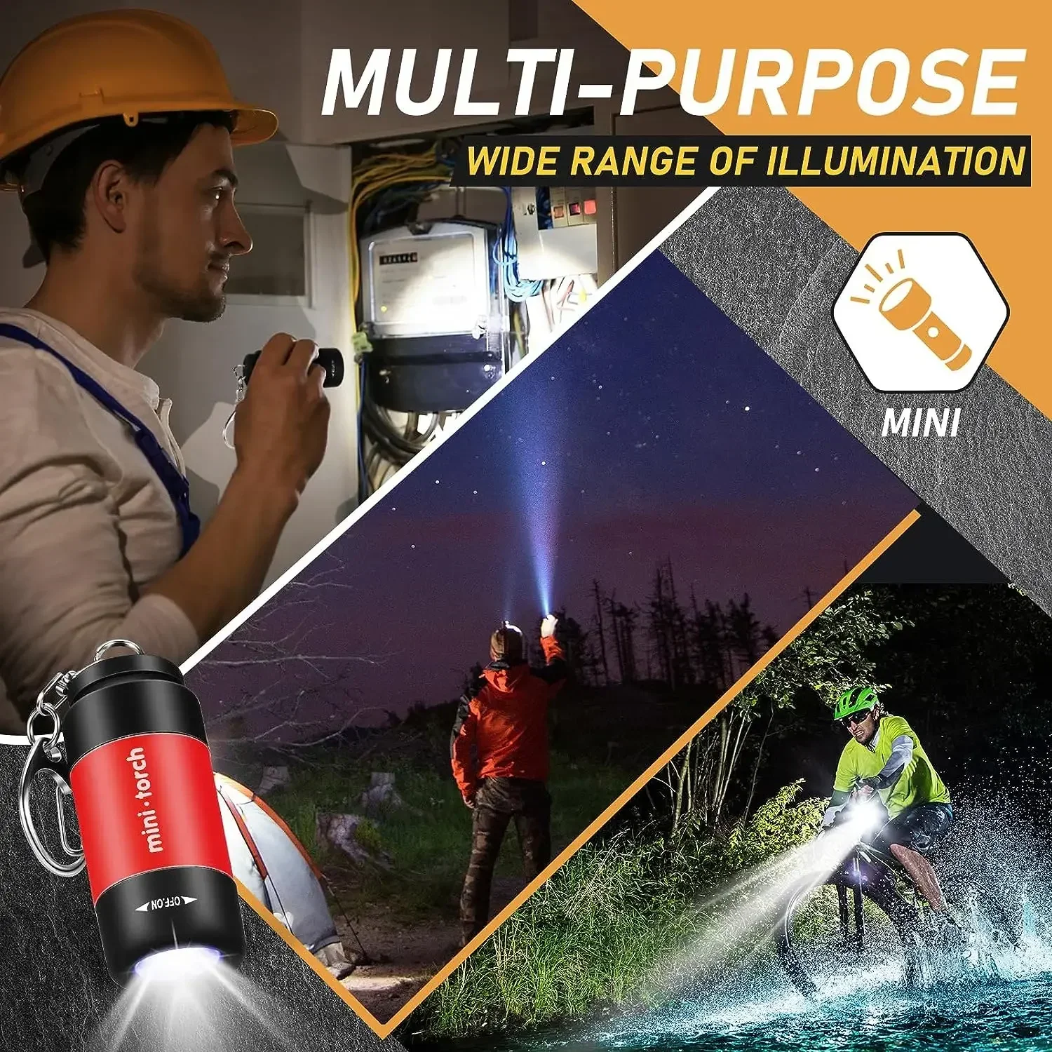 USB-Lade-LED-Taschenlampe, mul – Outdoor Lighting Ideas For Party Bewertung und Preis
