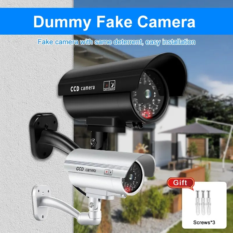 1 x Dummy-Überwachungskamera,  – Outdoor Lighting No Wiring Bewertung und Preis