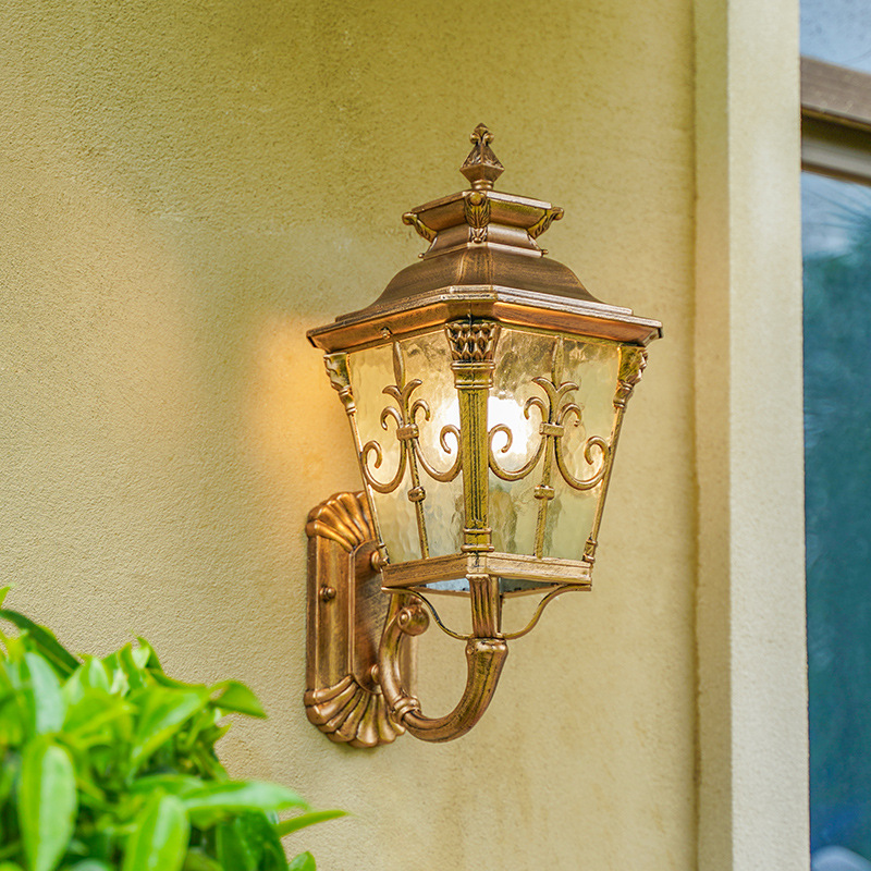 Retro Vintage Wand leuchte Eur – Outdoor Lighting Bronze Bewertung und Preis