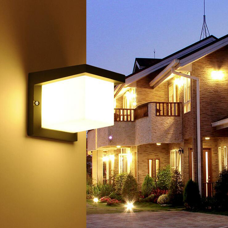 10W LED Außenwandleuchte Leuch – Outdoor Yard Lighting Fixtures Bewertung und Preis