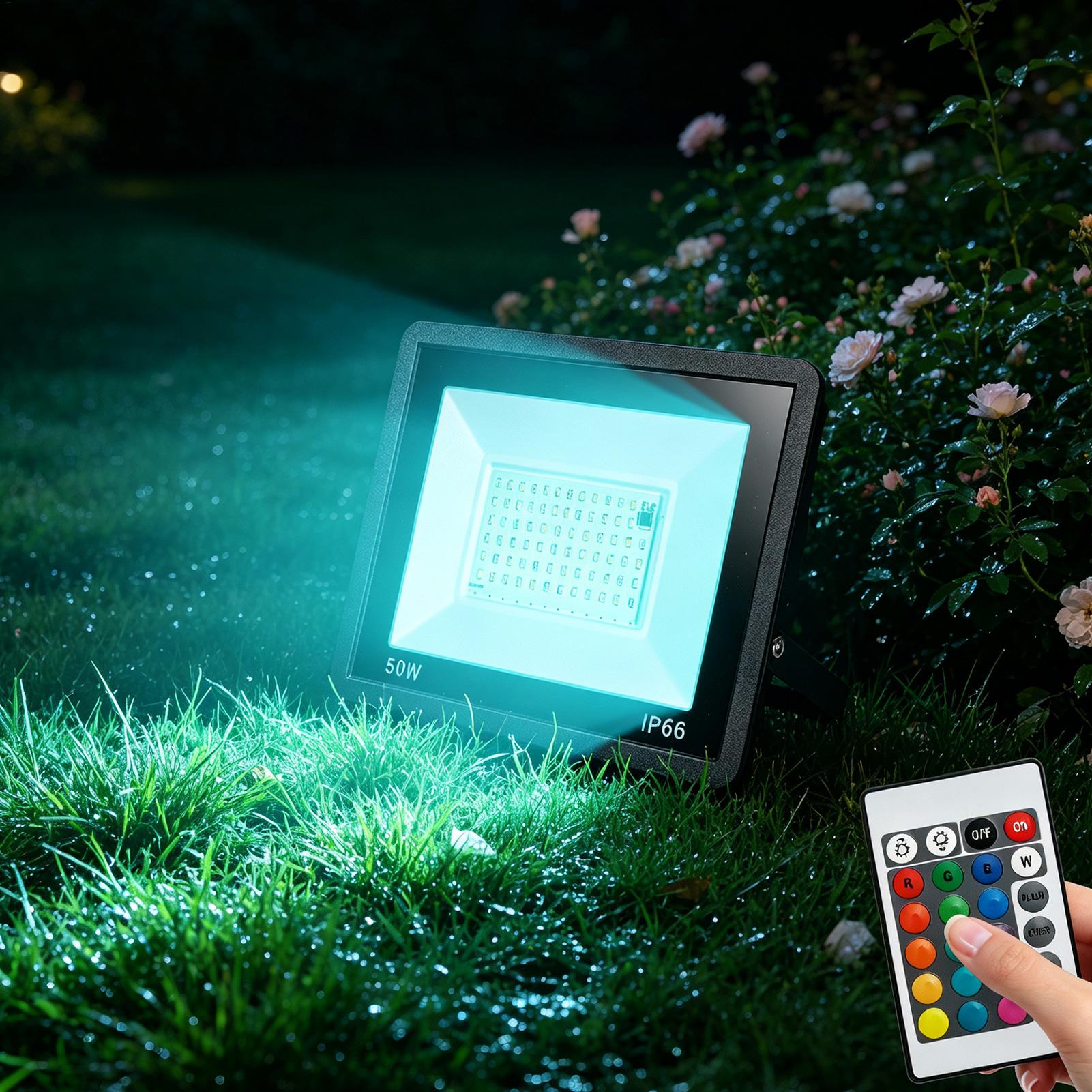 LED-Flutlicht für den Außenber – Outdoor Yard Lighting Fixtures Bewertung und Preis