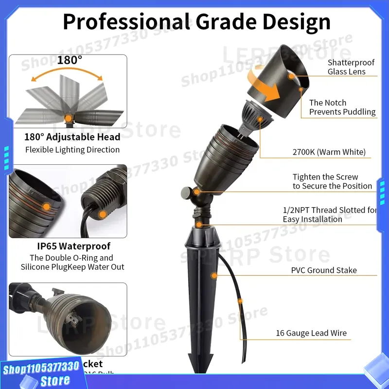 Niederspannungs-MR16-LED-Strah – Outdoor Yard Lighting Fixtures Bewertung und Preis