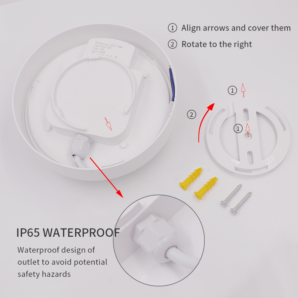 LED feuchtigkeitsbeständige Wa – Outdoor Yard Lighting Fixtures Bewertung und Preis