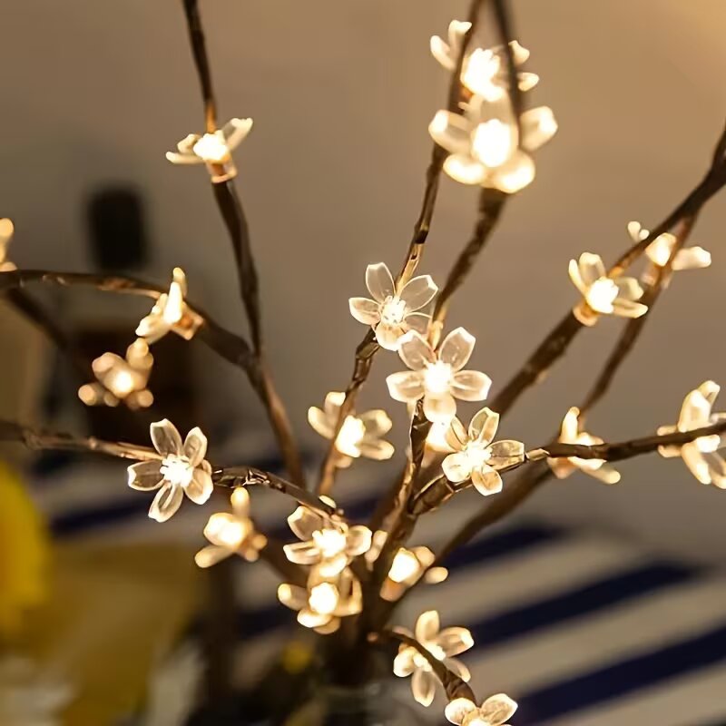 1/2 Stück 20LED Kirschblütenba – Outdoor Lighting And Decor Bewertung und Preis