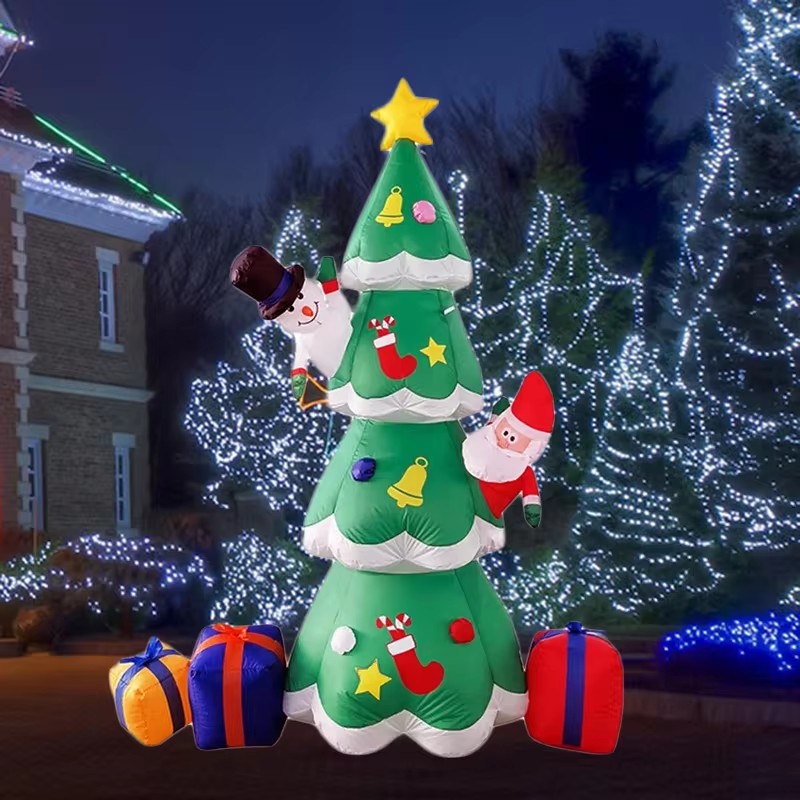 Für 7FT Weihnachtsbaum aufblas – Outdoor Lighting Uk Bewertung und Preis