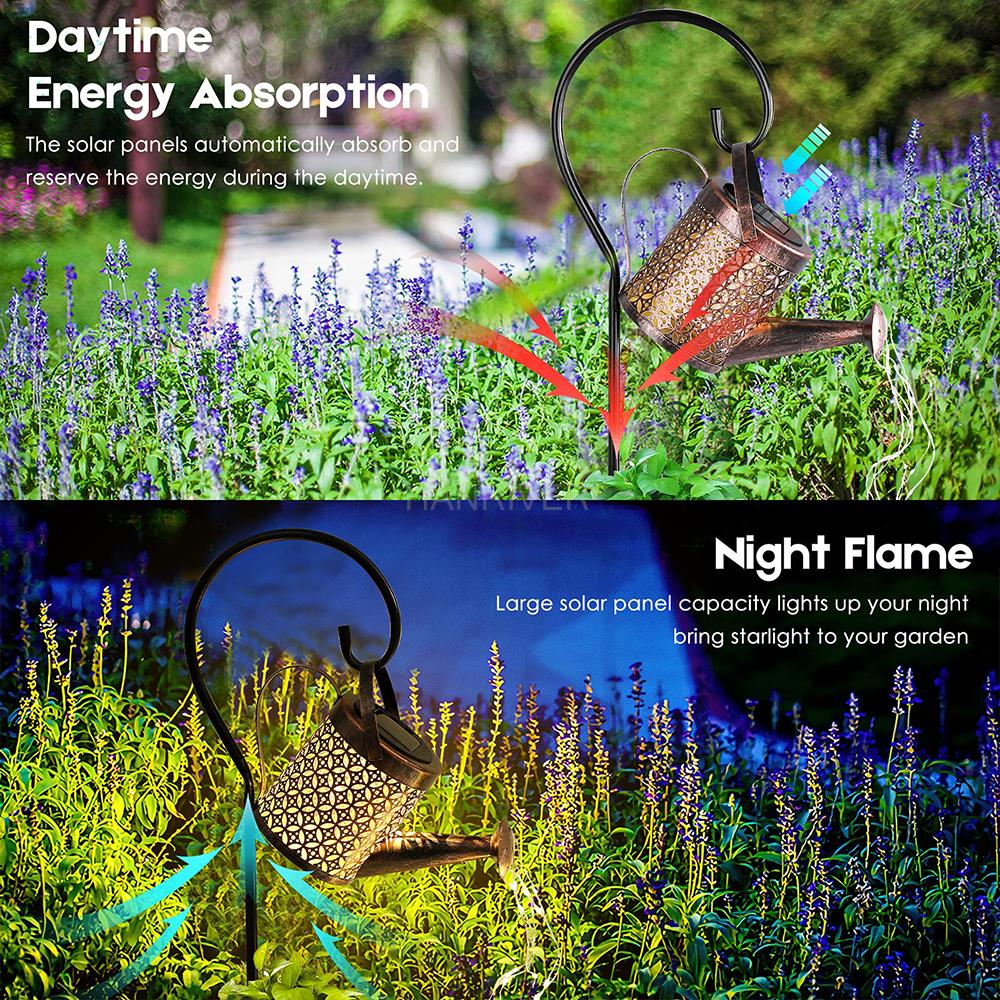 Solar Gießkanne Licht Hängen W – Outdoor Lighting Bronze Bewertung und Preis