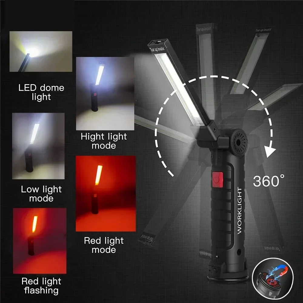 LED COB Taschenlampe USB wiede – Outdoor Lighting Fixtures Bewertung und Preis