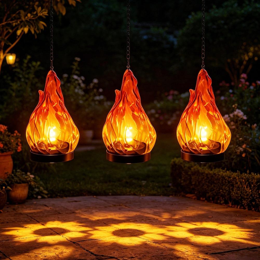 Solar-Flammen-Hängelaterne, IP – Outdoor Lighting And Decor Bewertung und Preis