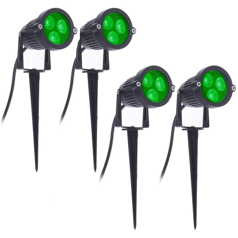 4 Stück LED-Gartenleuchten, 3  – Outdoor Lighting Spotlight Bewertung und Preis