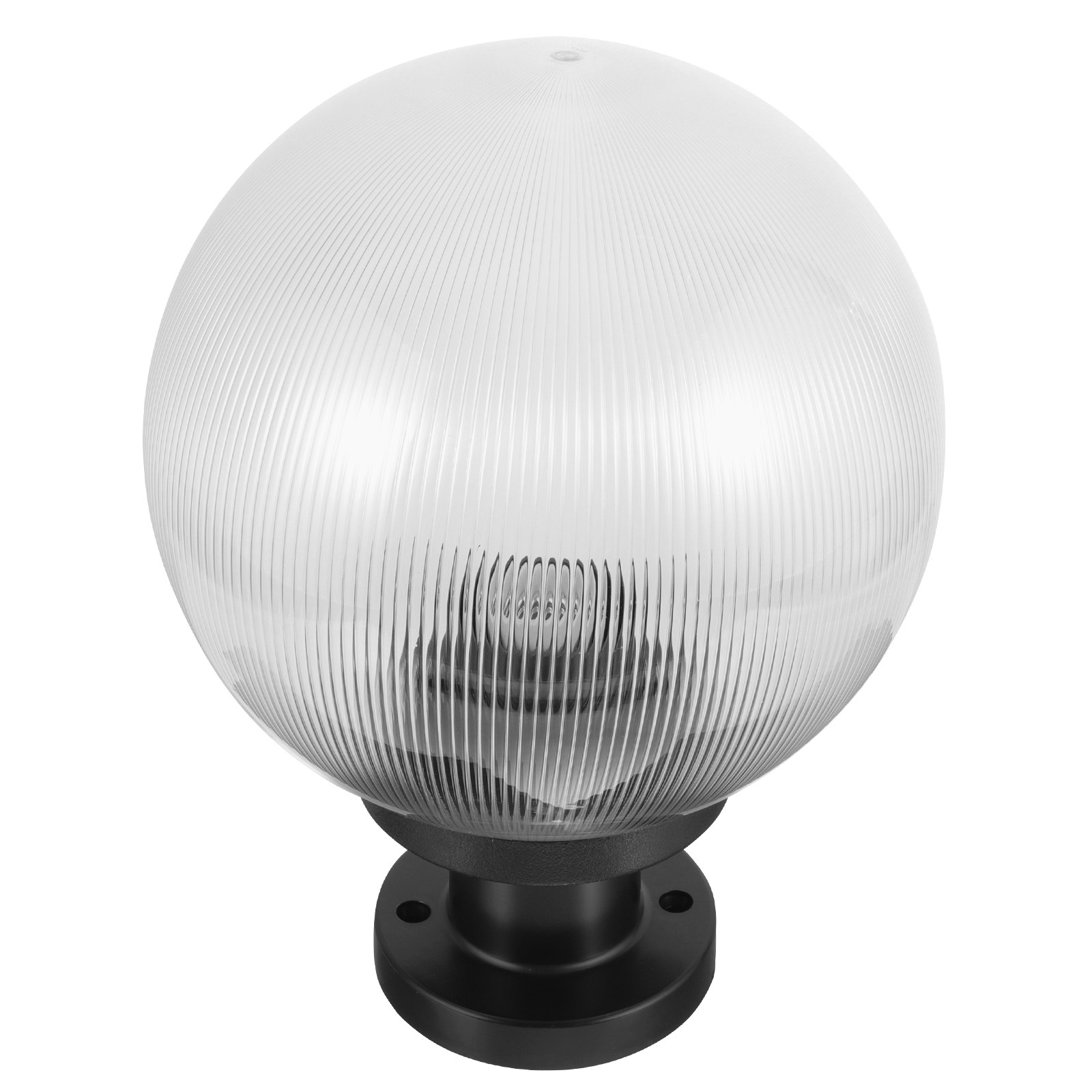 1 Set Globus-Lampenschirm aus  – Outdoor Yard Lighting Fixtures Bewertung und Preis