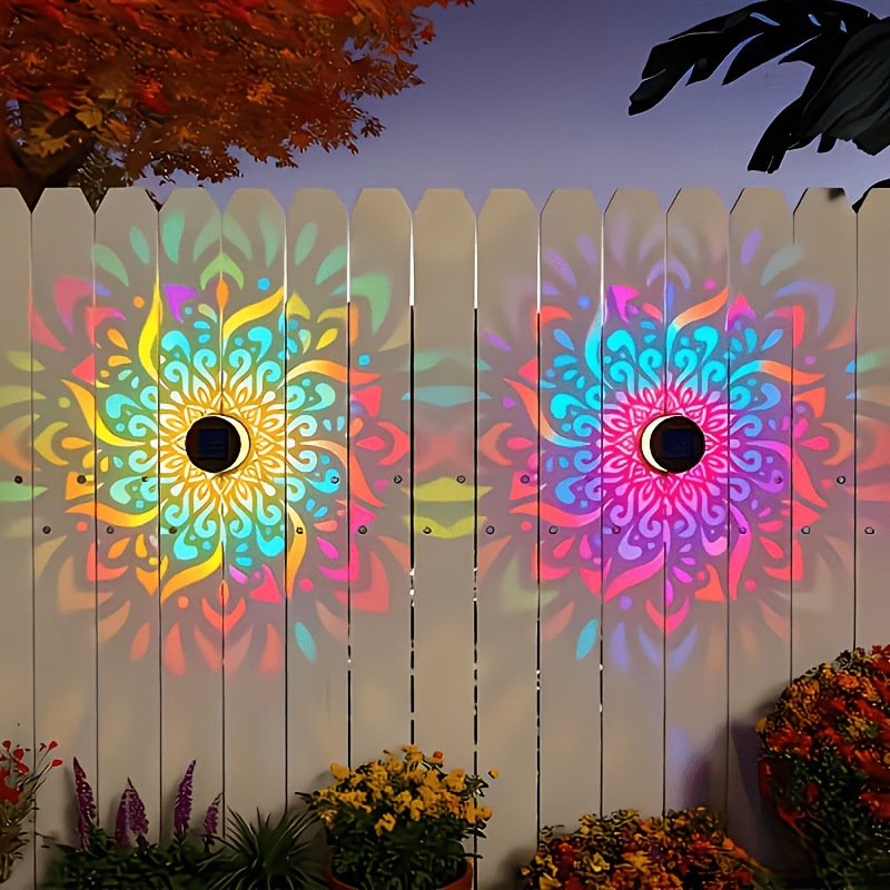 Solar-LED-Wandleuchte Mandala- – Outdoor Lighting Solar Panel Bewertung und Preis