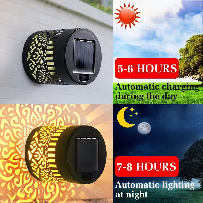 Solar-LED-Wandleuchte Mandala- – Outdoor Lighting Solar Panel Bewertung und Preis