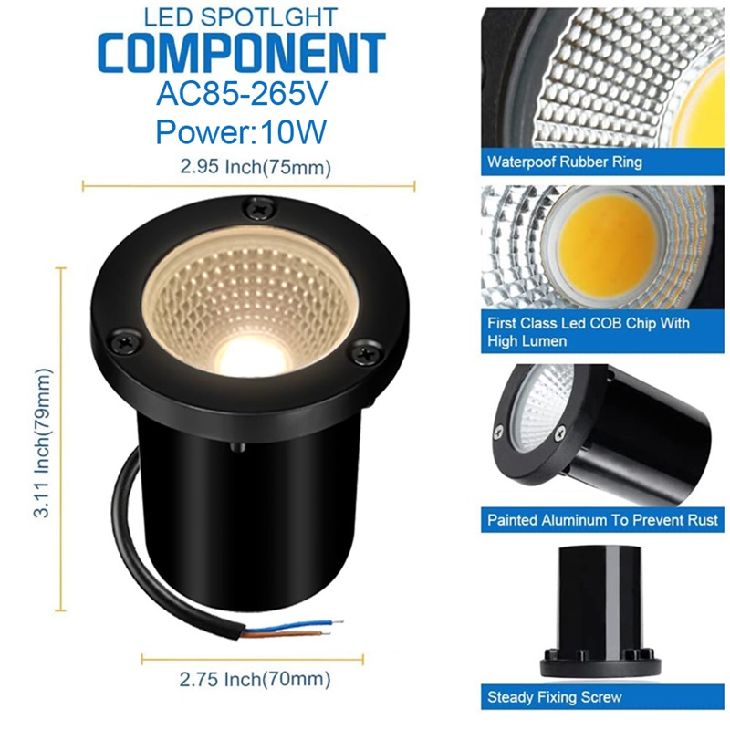 Bodenleuchte für den Außenbere – Deck Step Light Bewertung und Preis