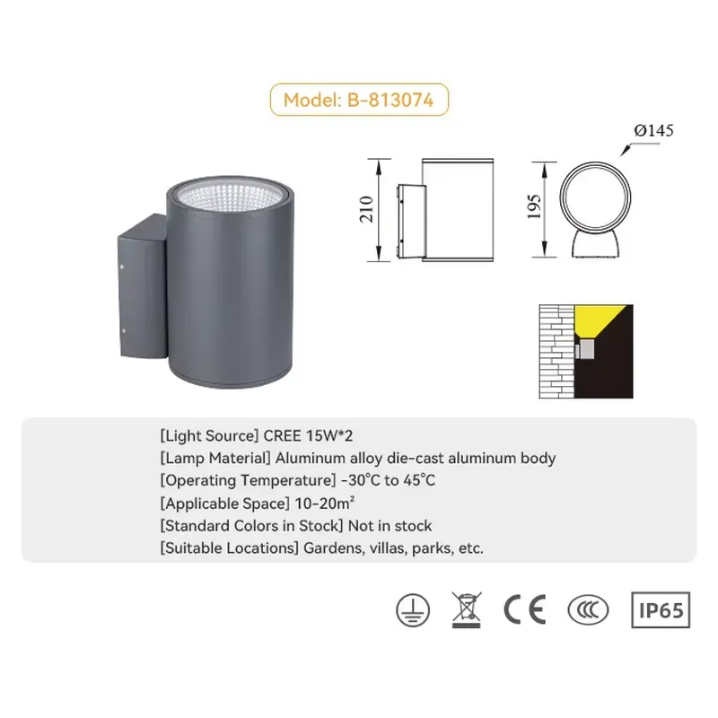 Original Großhandel Grenzmauer – Outdoor Lighting Waterproof Bewertung und Preis