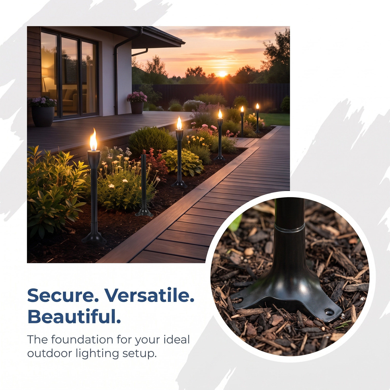 6er-Set Gartenfackel-Ersatzsta – Outdoor Lighting And Decor Bewertung und Preis