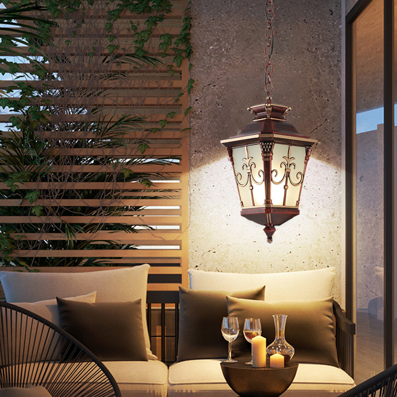 Wasserdichte Veranda-Pendelleu – Outdoor Lighting Bronze Bewertung und Preis
