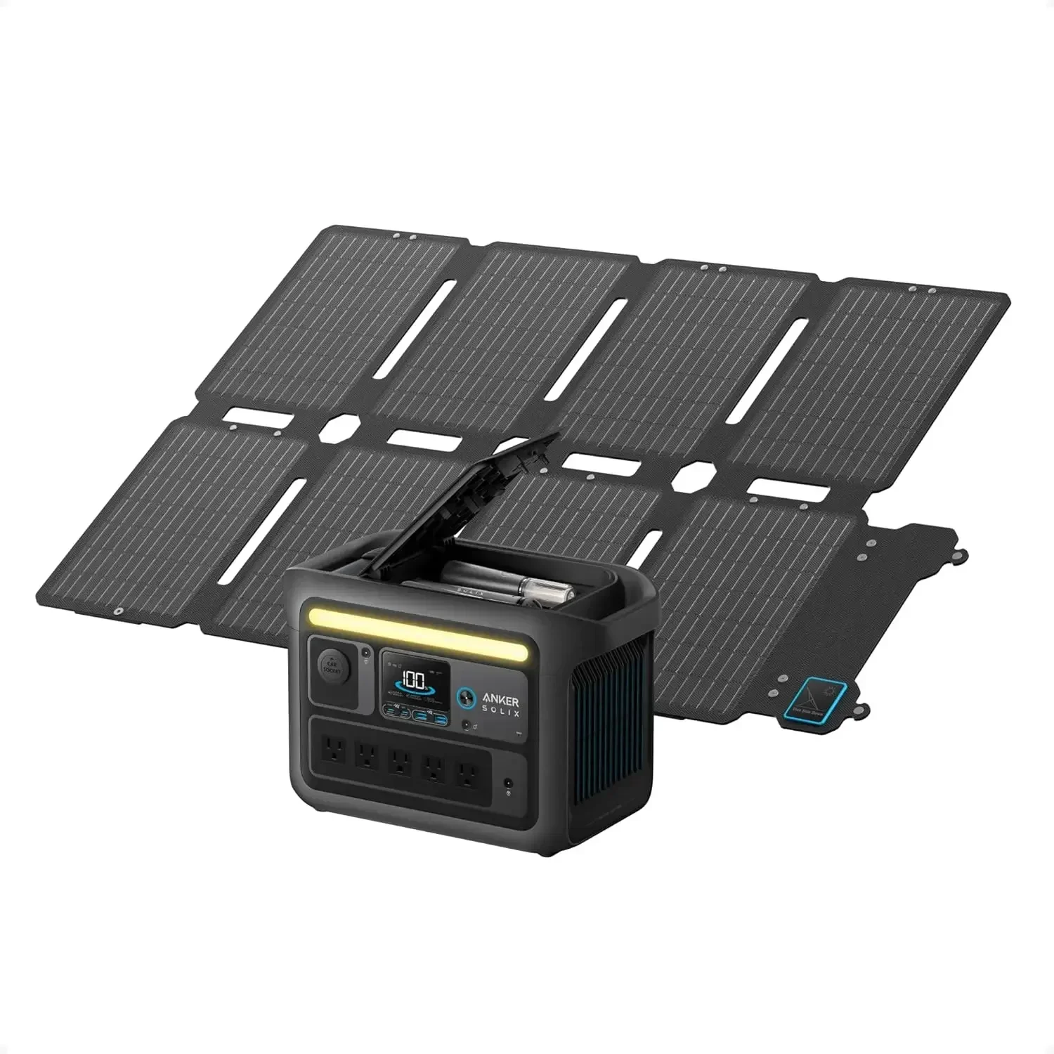 Anker SOLIX C800X Tragbare Pow – Outdoor Lighting Solar Panel Bewertung und Preis