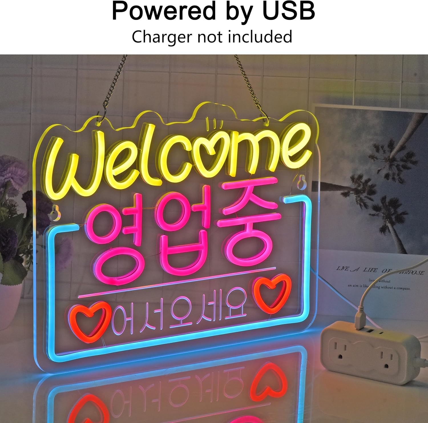 Koreanisches „Willkommen im An – Outdoor Lighting For Store Bewertung und Preis
